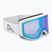 Ski goggles Alpina Venet Q-Lite white matt/blue