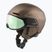 Ski helmet Alpina Oro QV Mips sepia metallic