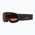 Children's ski goggles Alpina Piney 2.0 black matte/orange