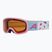 Children's ski goggles Alpina Piney 2.0 rose matt/orange