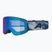 Children's ski goggles Alpina Fernie Q-Lite black/blue matt