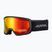 Ski goggles Alpina Narkoja 2 Q-Lite black matt/red s2