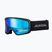Ski goggles Alpina Narkoja 2 Q-Lite black matt/blue s2
