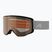 Ski goggles Alpina Venet M white matt
