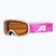 Children's ski goggles Alpina Piney 2.0 white/pink matt