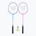 VICFUN Hobby badminton set Type B pink/ blue