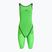 Women's one-piece swimsuit aquaFeel Neck to Knee Speedblue neon green