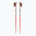 Ski poles LEKI WCR TBS SL 3D bright red/black/neon yellow