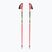 LEKI Racing bright red/ black/ neon yellow children's ski poles