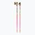 Children's ski poles LEKI WCR Pro Lite SL TR neon pink/black/neon yellow