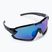 CASCO cycling glasses SX-34 Carbonic black/blue mirror 09.1302.30