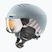 Children's ski helmet UVEX Rocket Visor Jr rhino/blush matt/mirror silver/lasergold lite