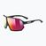 UVEX Sportstyle 237 black matt/mirror red sunglasses