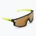 UVEX children's sunglasses Skyryse Jr black/yellow matt/mirror yellow