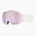 Ski goggles UVEX Victorious FM S1 white matt/mirror rose