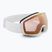 Ski goggles UVEX Victorious S V white matt/vario rose mirror