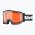 Ski goggles UVEX Athletic LGL black matt/orange/clear