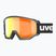 Ski goggles UVEX Athletic CV black/mirror red