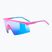 Sunglasses UVEX Flowline pink matt/mirror blue