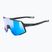 Sunglasses UVEX Sequenze black matt/mirror blue