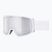 Ski goggles UVEX Scenic P S0-S4 white matt/mirror silver/pola