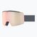 Ski goggles UVEX Ignite FM S3 black matt/mirror rose