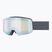Children's ski goggles UVEX Pwdr FM Jr S2 black matt/mirror sapphire