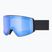 Ski goggles UVEX Scenic FM S2 black matt/mirror blue
