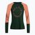 Women's cycling jersey Maloja DiamondM LS green-orange 35196