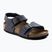 Children's sandals BIRKENSTOCK New York Birkibuc Narrow navy