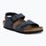 Children's sandals BIRKENSTOCK New York Birkibuc Narrow navy