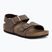 Children's sandals BIRKENSTOCK New York Birkibuc Narrow mocha