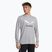 Men's Salewa Solidlogo Dry grey trekking shirt 00-0000027340