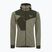 Men's trekking sweatshirt Salewa Puez 2 Dry Hood FZ dark olive melange