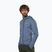 Salewa men's trekking sweatshirt Puez Waffle Hyb PL HD java blue