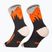 Socks DYNAFIT Traverse Crew black out ultra orange/4220
