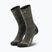 Men's socks Salewa Ortles AM Crew dark olive