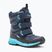 Kappa Vipos Tex navy/turquoise children's snow boots