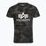Men's Alpha Industries Basic Camo black camo polo shirt