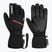 Ski gloves Reusch Morris GORE-TEX black/white/fire red
