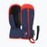 Children's ski gloves Reusch Ben Mitten dress blue/cherry tomato