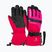 Children's ski gloves Reusch Lando R-TEX XT cerise/pink glo