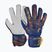 Reusch Attrakt Solid premium blue/gold goalie gloves