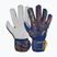 Reusch Attrakt Solid Junior premium blue/gold children's goalie gloves