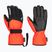 Ski gloves Reusch Morris GORE-TEX black/fluorescent red