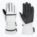 Women's ski gloves Reusch Alison Gore-Tex white/black