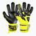 Reusch Attrakt Freegel Silver safety goalkeeper gloves yellow/silver/black