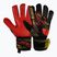 Reusch Attrakt Solid goalkeeper gloves black/gold/fiery red