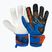 Reusch Attrakt Solid electric blue/shocking orange goalkeeper gloves