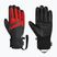Men's ski gloves Reusch Booster Gore-Tex black/tango red